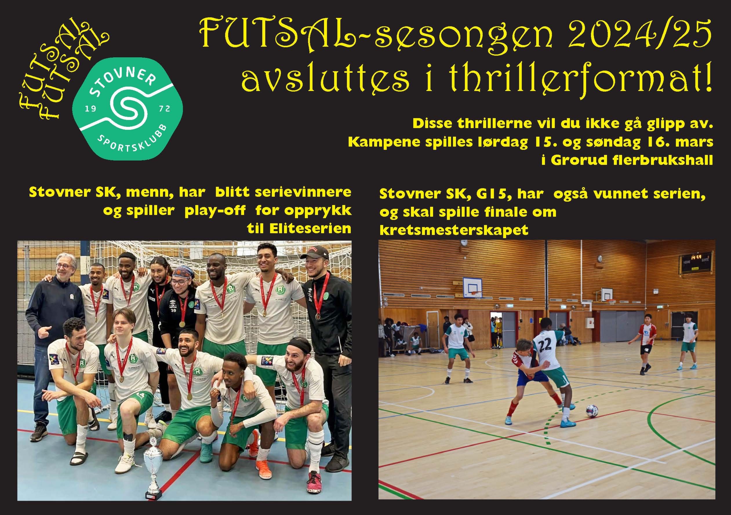 Stovner SK markerer en sterk futsal-sesong